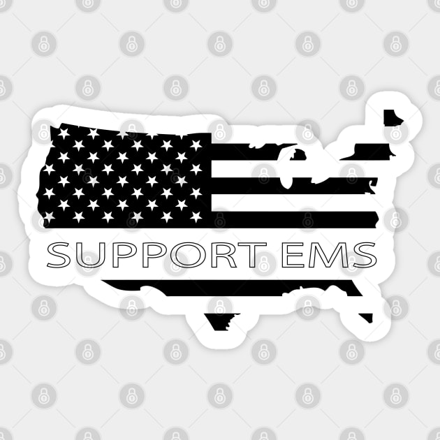 Support EMS Sticker by B3pOh